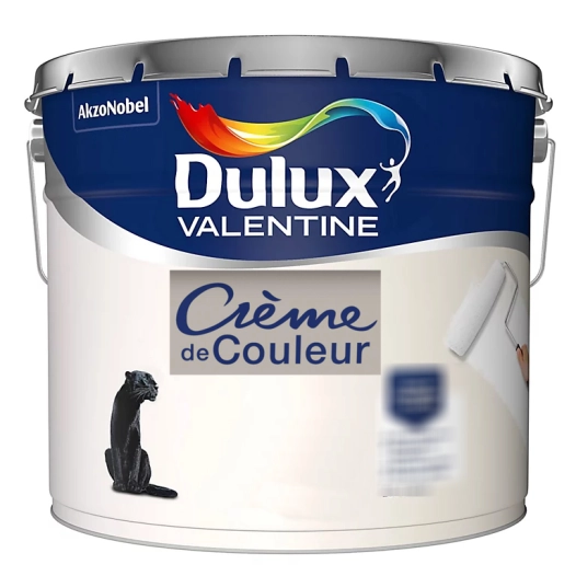 crème de couleur base white satin - dulux valentine