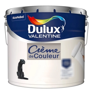 crème de couleur base white satin - dulux valentine