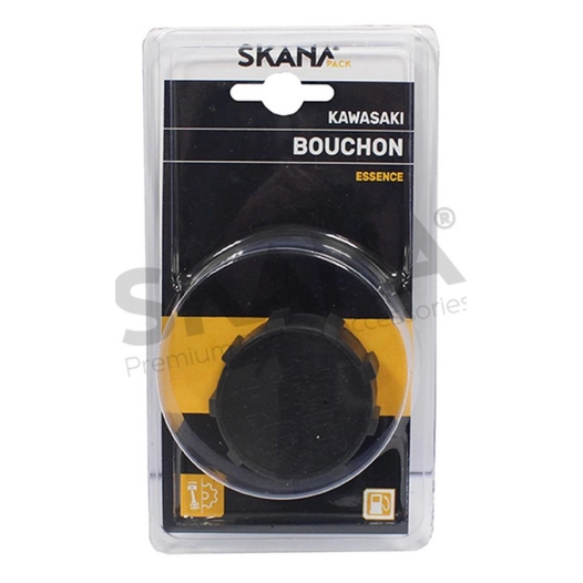 bouchon à essence adaptable sur moteurs 2 temps kawasaki monté sur débroussailleuses et taille-haies. ø intérieur : 37 mm pour m