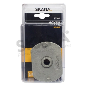 moyeu de lame adaptable pour tondeuses autoportées castelgarden, stiga. alésage : 20 mm hauteur : 38,8 mm profondeur du puit : 2