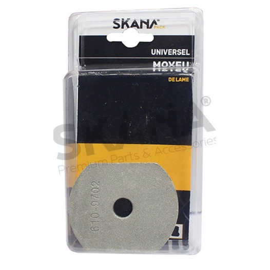 moyeu de lame universel modèle court. s' utilise avec une plaque de sécurité. s'adapte avec notre gamme de lames universelles de