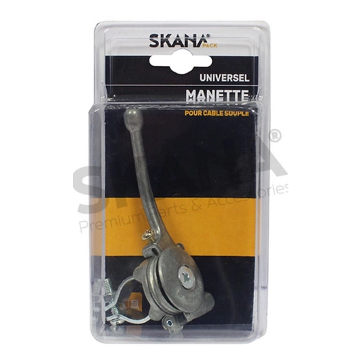 manette d'accélération en aluminium. avec collier ø : 19 à 22 mm pour fixation sur le mancheron. pour utilisation avec un câble
