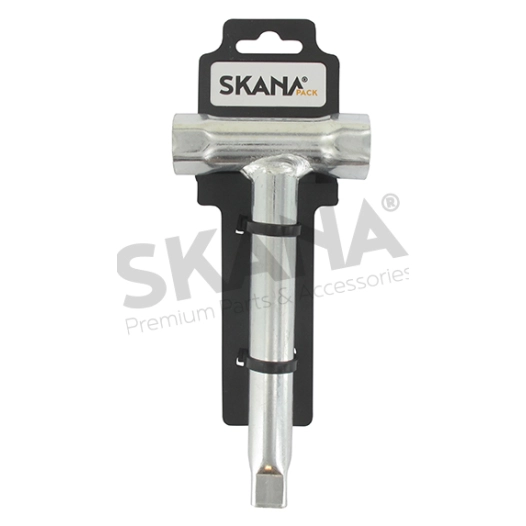 clé à bougie de 19 x 21 mm avec carré femelle de 11 mm pour moteur briggs & stratton.