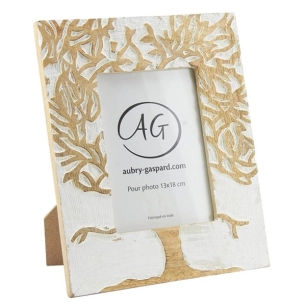 cadre photo 13 x 18 cm bois arbre - aubry gaspard