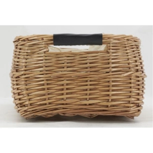 corbeille osier buff brun db coton l57 - aubry gaspard