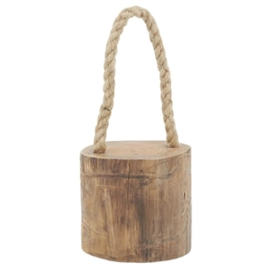 cale porte rond teck+corde - aubry gaspard