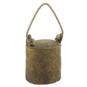 cale porte cuir nubuk ø20 cm - aubry gaspard