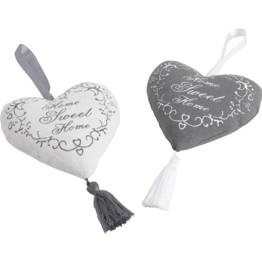 coeur à suspendre ass gris - aubry gaspard