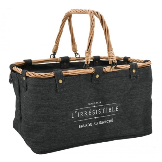 panier rectangulaire en coton rigide l36 - aubry gaspard