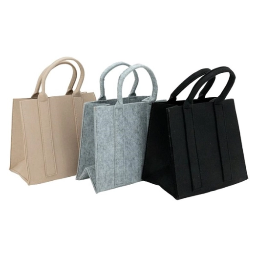 sac en feutrine - trois coloris assortis - aubry gaspard