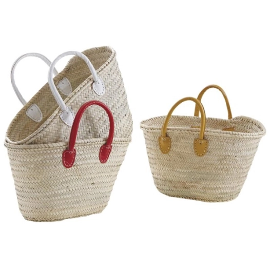 couffin palmier l45 poig cuir coloris ass - aubry gaspard