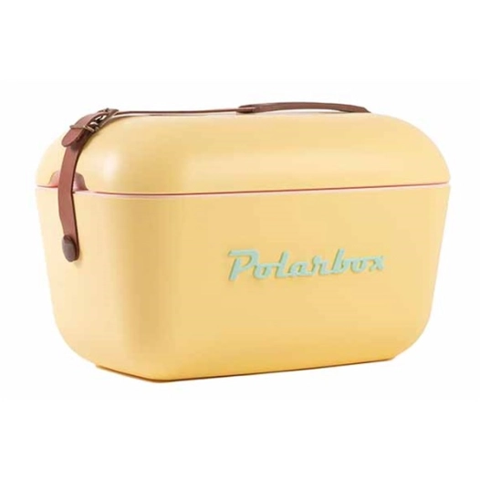 glacière 12l - 40 x 16 x 26,5cm - jaune-cyan - polarbox