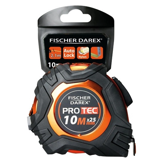 mesure pro 10m autobloquante ruban large 25mm - protec