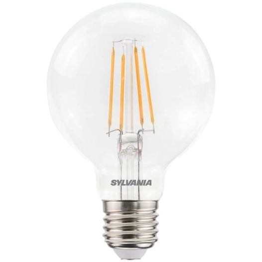 led sphère ø80mm e27 4.5w 470lm 2700k blanc froid boite - sylvania