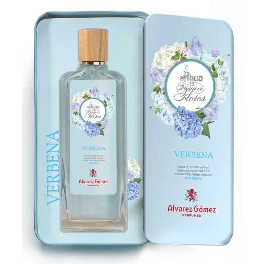 eau de cologne unisexe eau douce à la fleur de verveine avec étui, 150 ml
