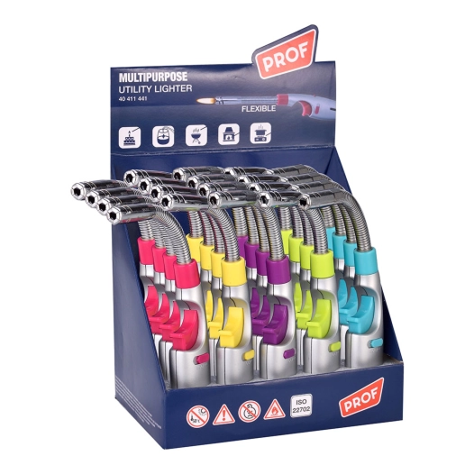 briquet electronique rechargeable, flexible, couleurs assorties