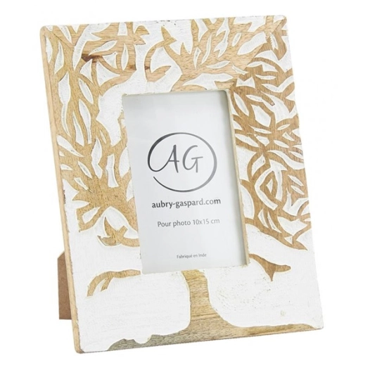 cadre photo 10 x 15 cm bois arbre - aubry gaspard