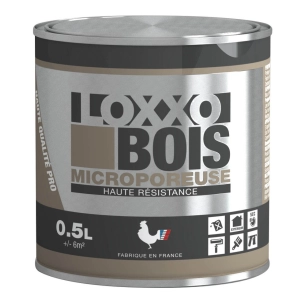 laque bois microporeuse haute résistance 0.5l - loxxo