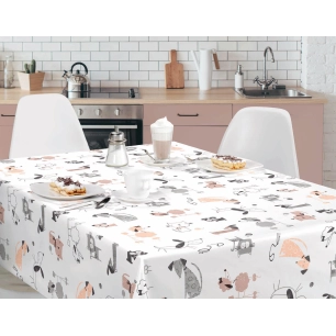 toile cirée déco access deco compagnie rl de 140cmx20m - access deco