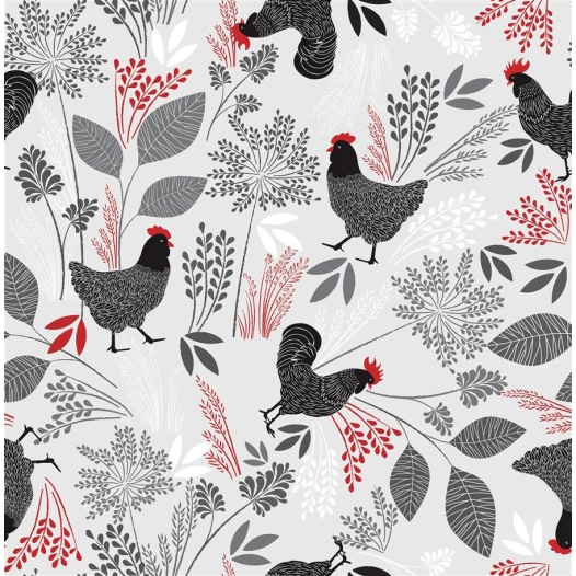 toile cirée déco access deco gris rl de 140cmx20m - access deco