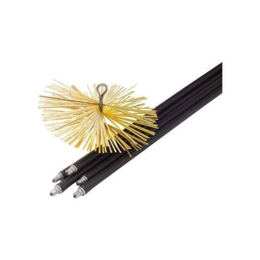 kit de ramonage 7m d200mm synthétique ruecab 200mm - ruecab