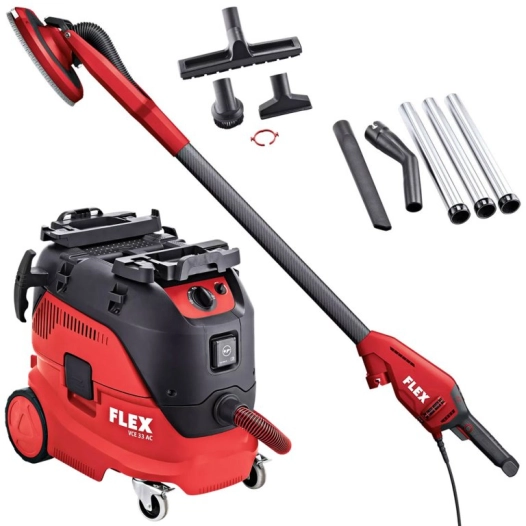 girafe flex ge 6r + aspirateur vce 33 lac set - flex