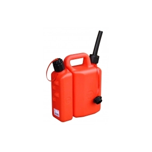 jerrican a double compartiment capacité 3,5 + 1,5 l