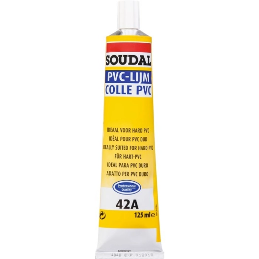 colle pvc soudal tube 125ml