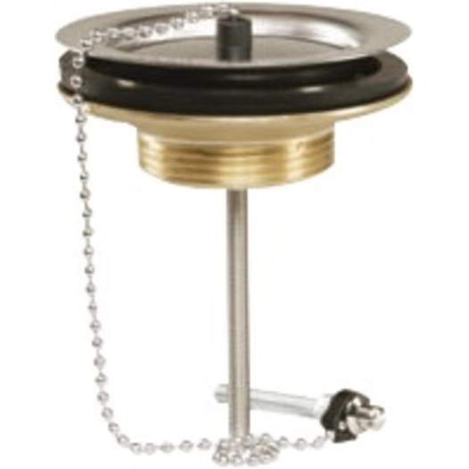 bonde evier chrome d60