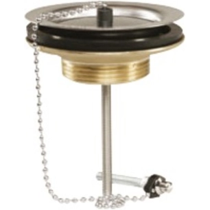 bonde evier chrome d60