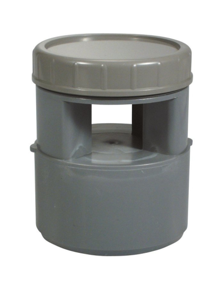 Aérateur PVC 110 Ventilation anti-odeur silencieuse - Regiplast