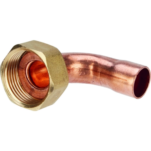 coude ecrou pris. f 20x27-14