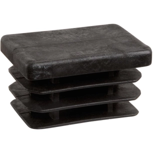 embout rectang/plst.noir 40x27