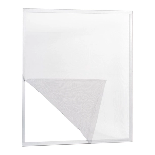 moustiquaire adhésive blanche 150 x 300 cm, 1 pièce