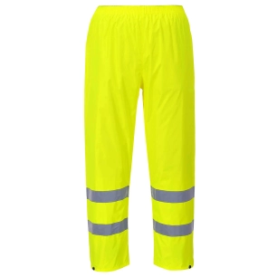pantalon de pluie hi-vis - taille xxs - jaune - portwest
