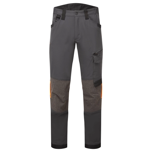 ev4 Pantalon de service extensible - taille 60 - gris métal tall - PORTWEST