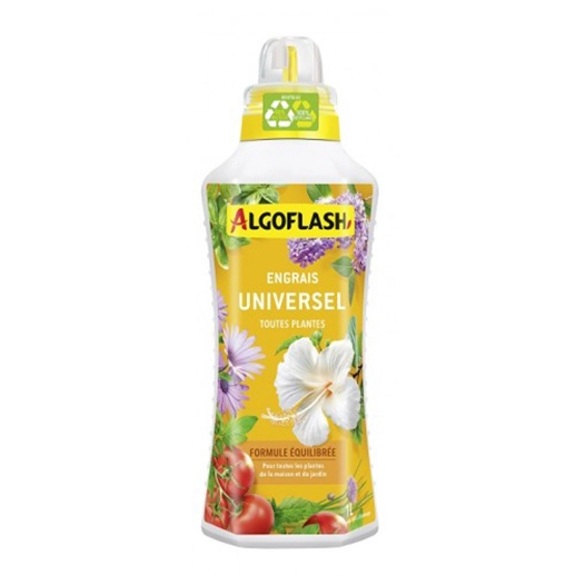 engrais liquide universel toutes plantes algoflash 1l - algoflash