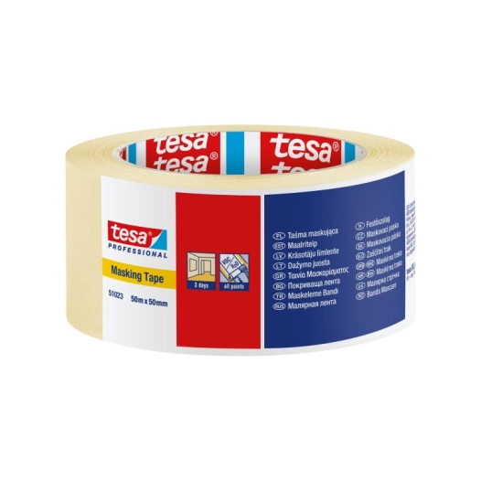 adhésif de masquage eco tesa 50mx50mm - tesa batiment