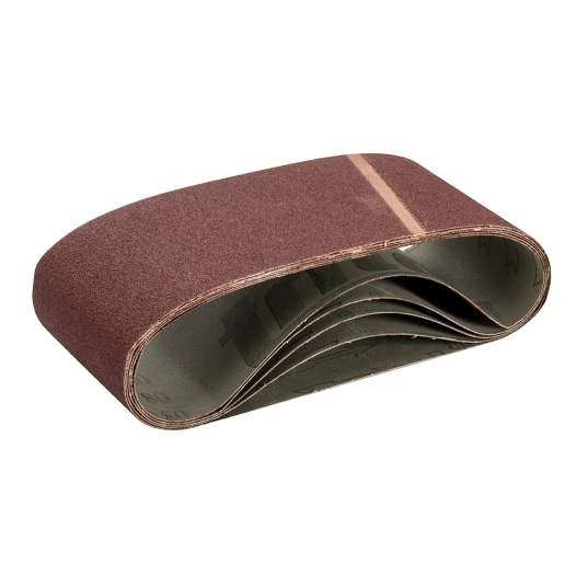 bandes abrasives, 100 x 610 mm, 5 pcs - grain 80 - triton