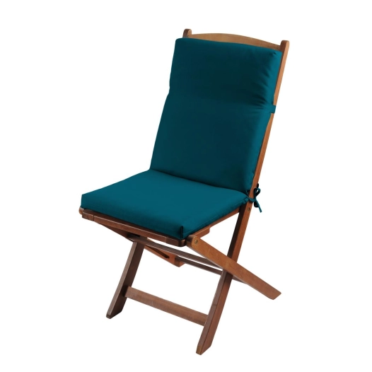 coussin de fauteuil stof hawai outdoor pétrole 40x90cm - stof