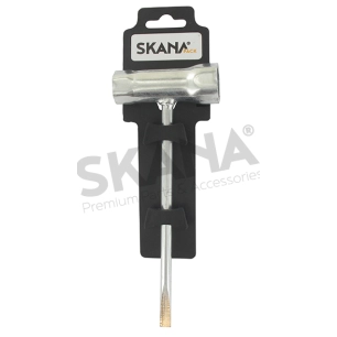 clé à bougie de 17 x 21 mm avec manche tournevis.