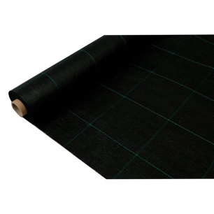filet anti-mauvaises herbes 100g/m² noir 2 x 25 m