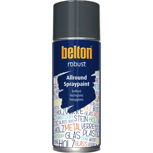 peinture de finition brillante robust aérosol 400 ml - belton