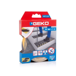ruban adhésif antidérapant 25mmx5m - geko
