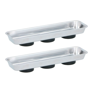 plateau pour pieces magnétiques 65 x 226 mm, 2 unités