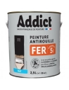 Peinture Fer 2.5 litres noir mat - ADDICT