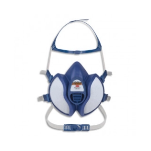 demi-masque antigaz 3m 4251+ contre les vapeurs organiques (ffa1p2r d) 100819