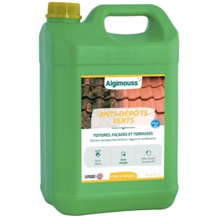 antidépots verts 5 l - algimouss