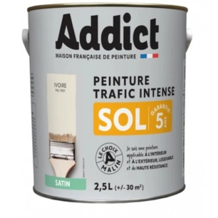 Peinture Sol 2.5 litres Ton pierre - ADDICT