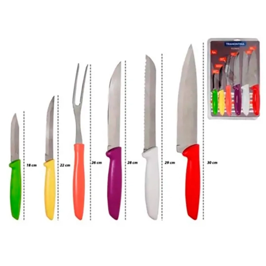 ensemble de couteaux 6 pièces